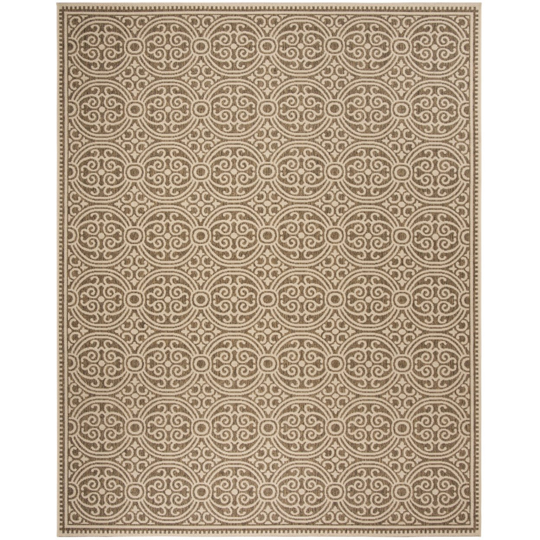 SAFAVIEH Indoor Outdoor BHS134C Beach House Cream / Beige Rug Image 1