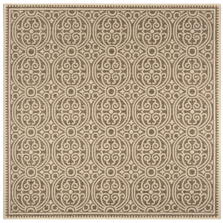 SAFAVIEH Indoor Outdoor BHS134C Beach House Cream / Beige Rug Image 1