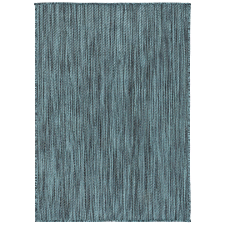 SAFAVIEH Outdoor BHS218K Beach House Collection Turquoise Rug Image 2