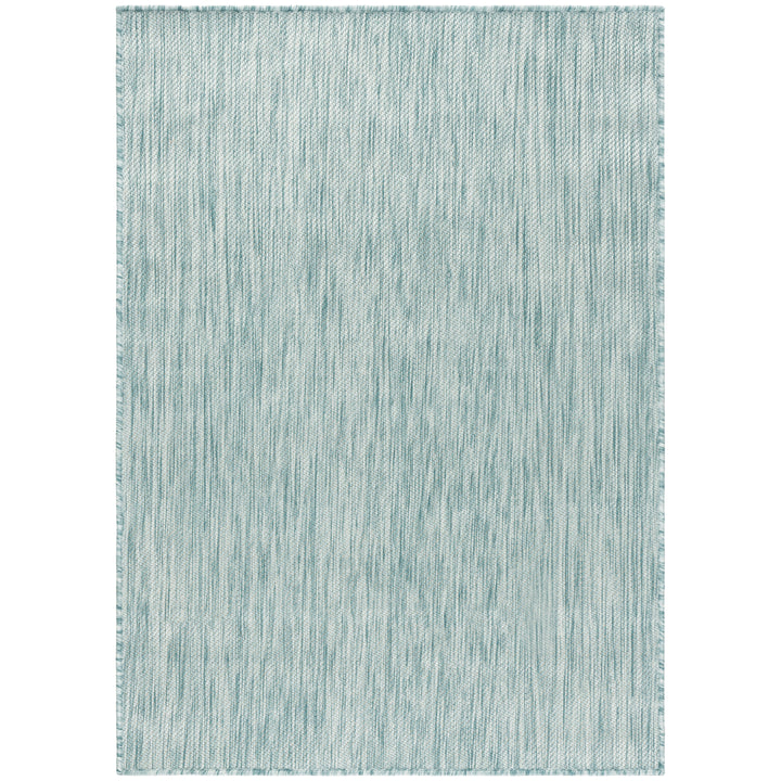 SAFAVIEH Outdoor BHS218J Beach House Collection Aqua Rug Image 4