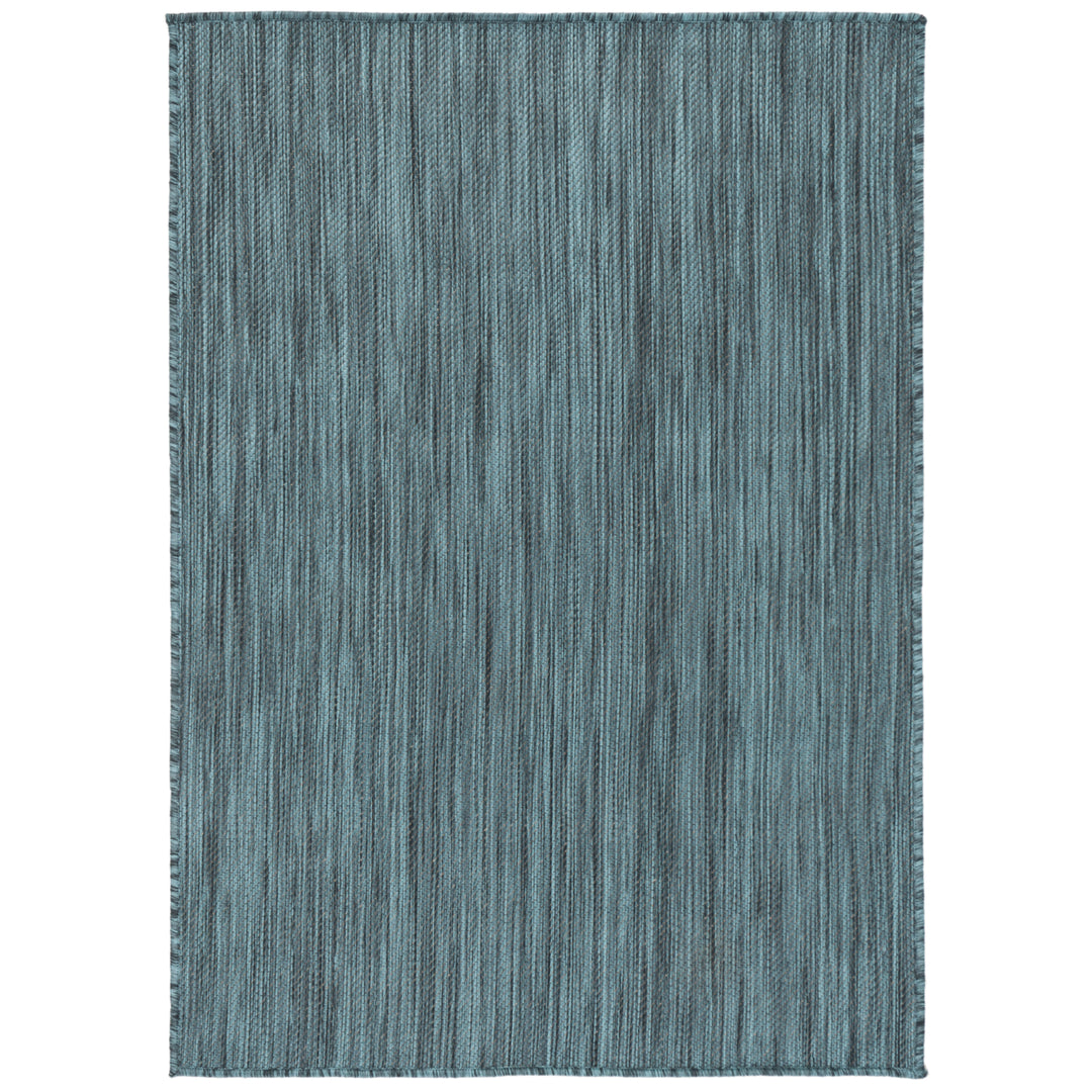 SAFAVIEH Outdoor BHS218K Beach House Collection Turquoise Rug Image 5