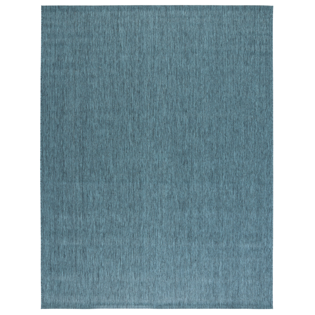 SAFAVIEH Outdoor BHS218K Beach House Collection Turquoise Rug Image 7