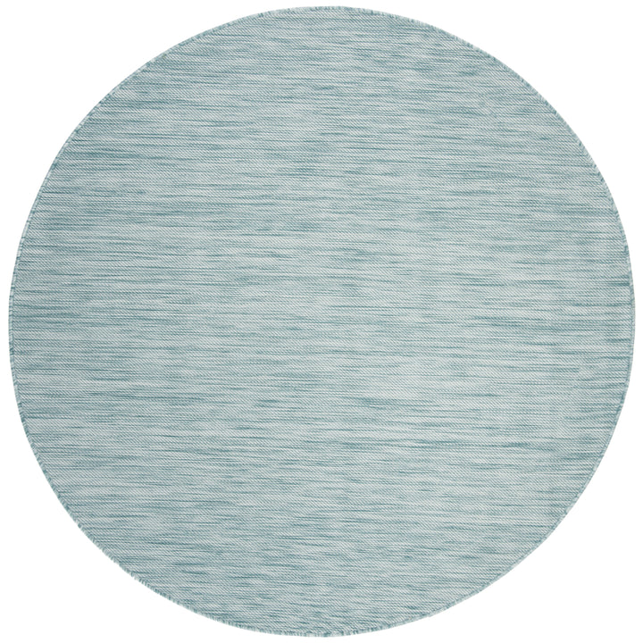 SAFAVIEH Outdoor BHS218J Beach House Collection Aqua Rug Image 7