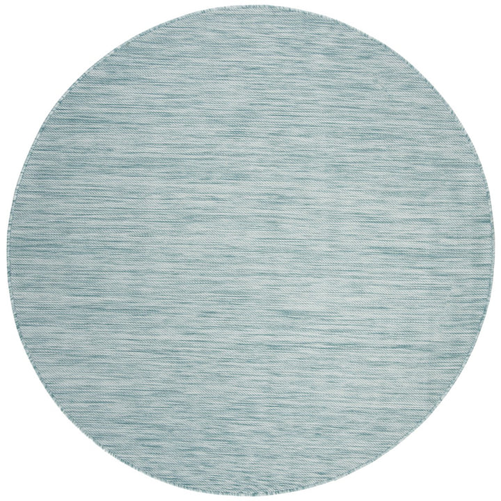 SAFAVIEH Outdoor BHS218J Beach House Collection Aqua Rug Image 1