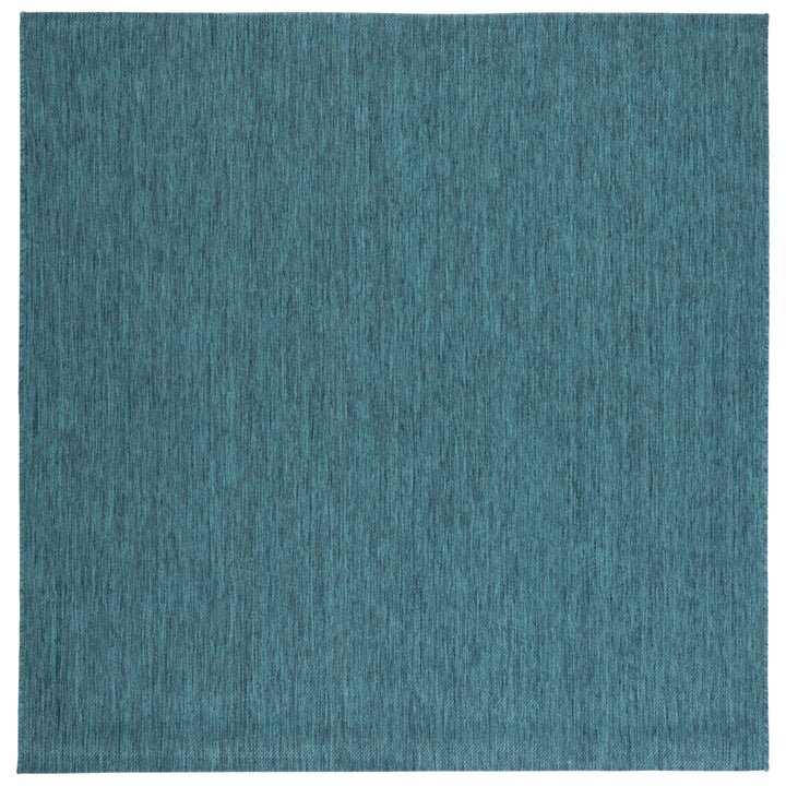 SAFAVIEH Outdoor BHS218K Beach House Collection Turquoise Rug Image 9