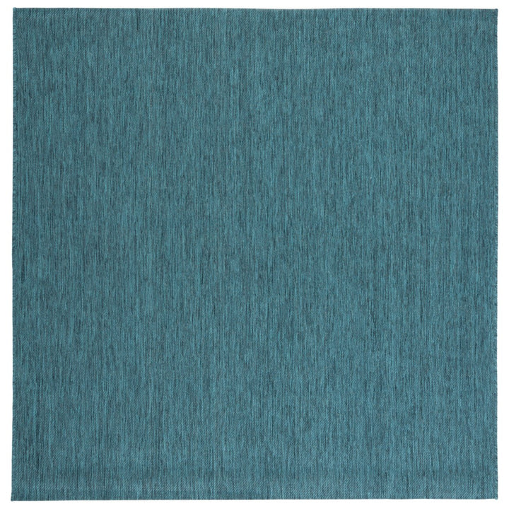 SAFAVIEH Outdoor BHS218K Beach House Collection Turquoise Rug Image 1