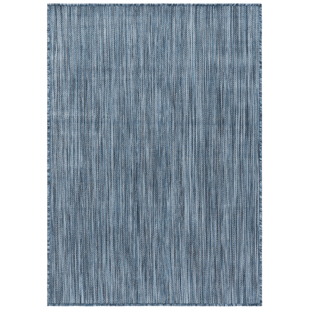 SAFAVIEH Outdoor BHS218M Beach House Collection Blue Rug Image 5