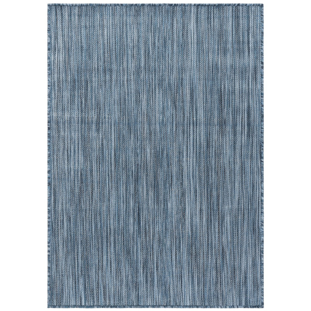 SAFAVIEH Outdoor BHS218M Beach House Collection Blue Rug Image 1