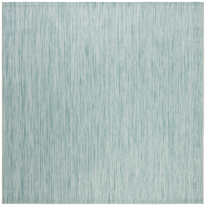 SAFAVIEH Outdoor BHS218J Beach House Collection Aqua Rug Image 11