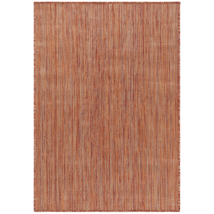 SAFAVIEH Outdoor BHS218P Beach House Collection Rust Rug Image 2