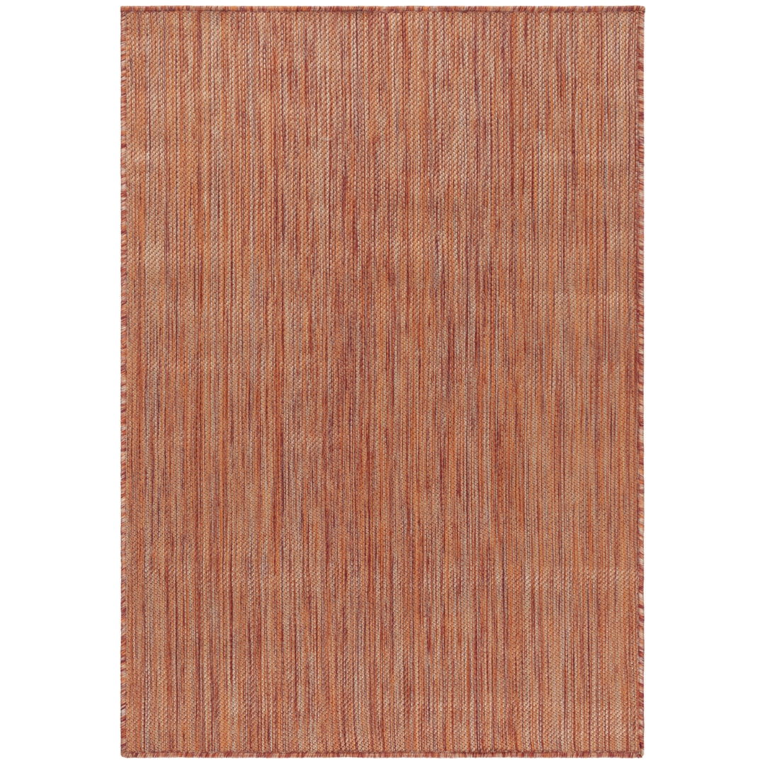 SAFAVIEH Outdoor BHS218P Beach House Collection Rust Rug Image 5