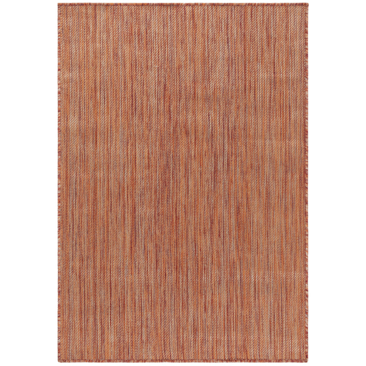 SAFAVIEH Outdoor BHS218P Beach House Collection Rust Rug Image 6
