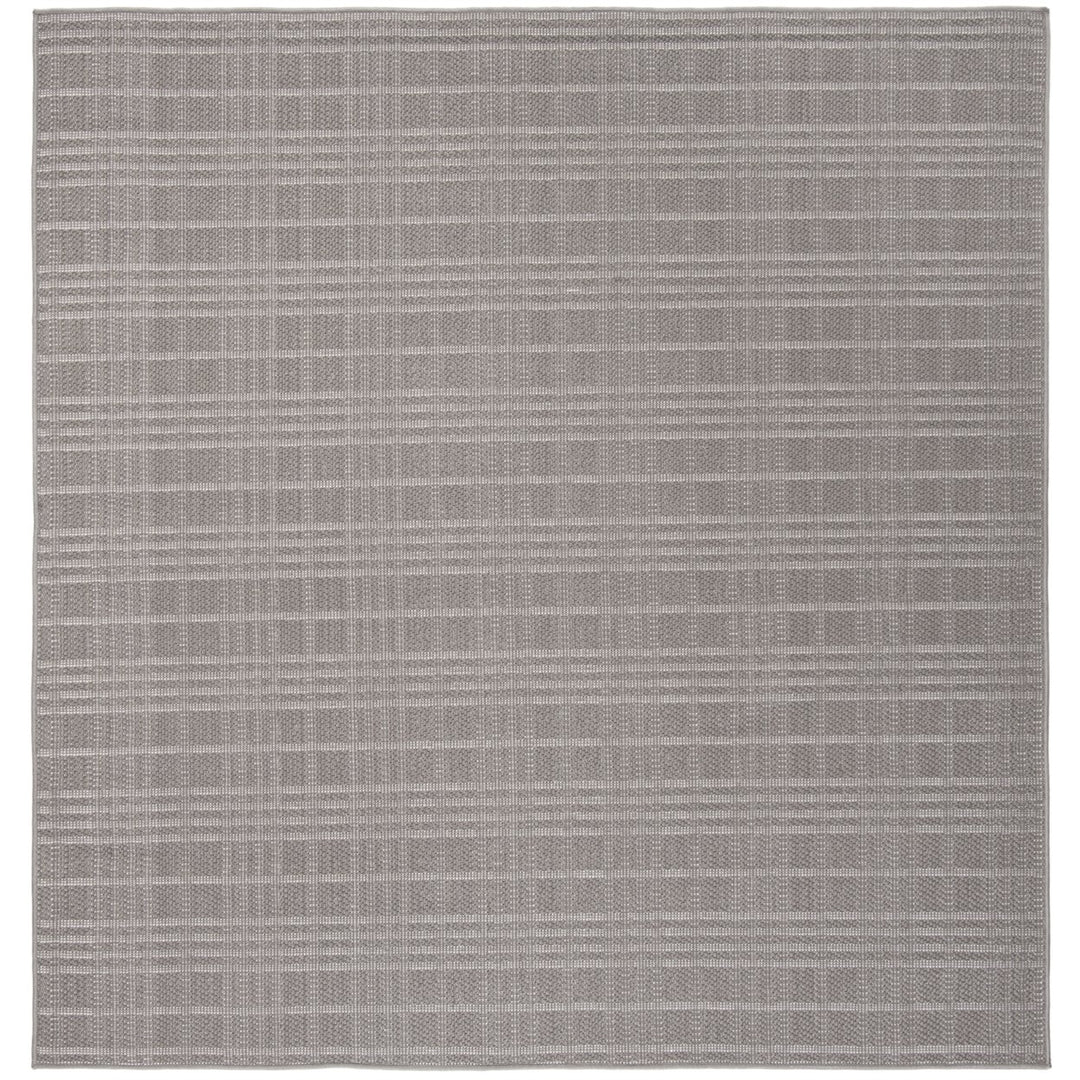 SAFAVIEH Indoor Outdoor BMU802F Bermuda Collection Grey Rug Image 1