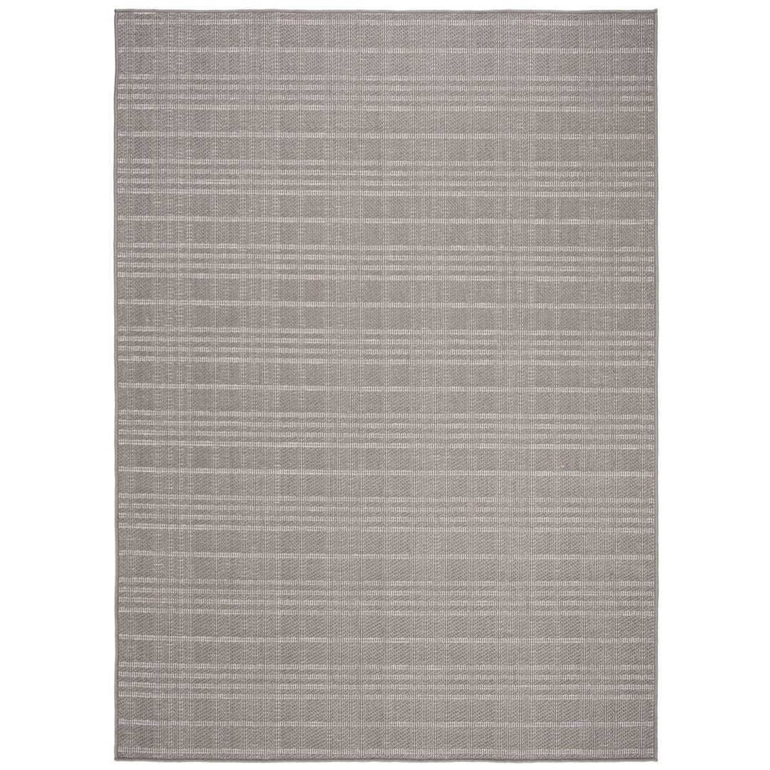 SAFAVIEH Indoor Outdoor BMU802F Bermuda Collection Grey Rug Image 1