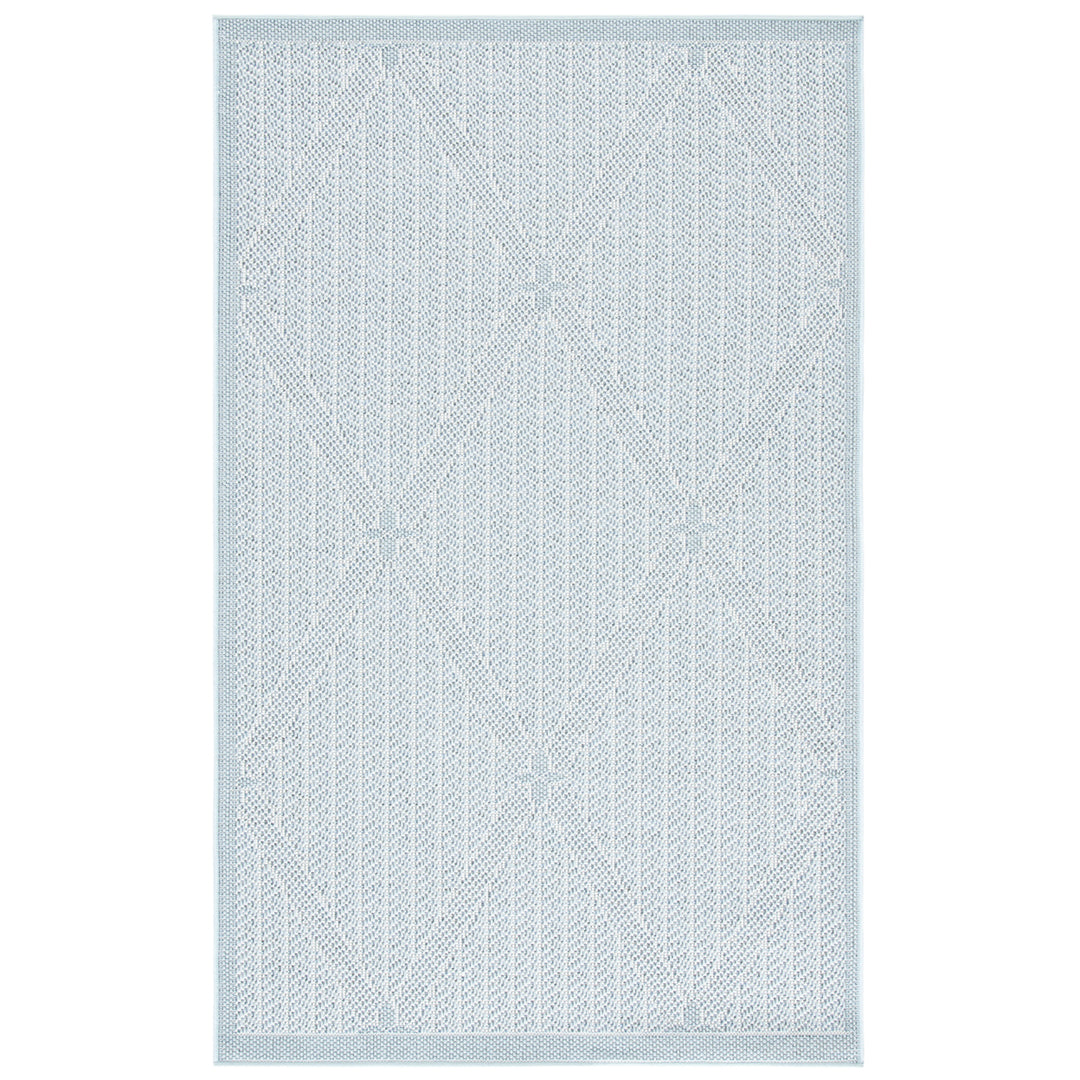 SAFAVIEH BMU811M Bermuda Light Blue / Ivory Image 2