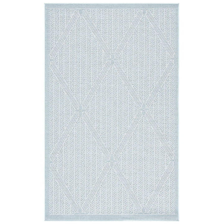 SAFAVIEH BMU811M Bermuda Light Blue / Ivory Image 1