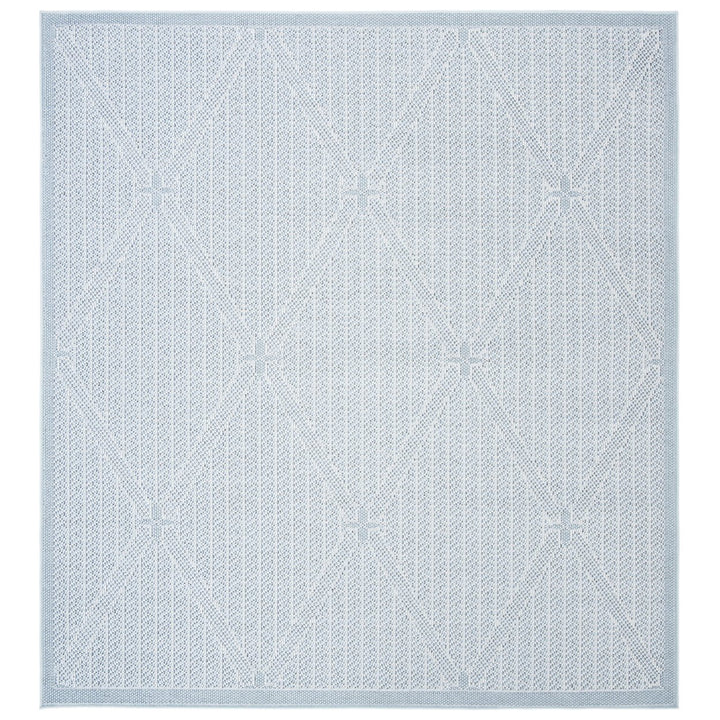 SAFAVIEH BMU811M Bermuda Light Blue / Ivory Image 1