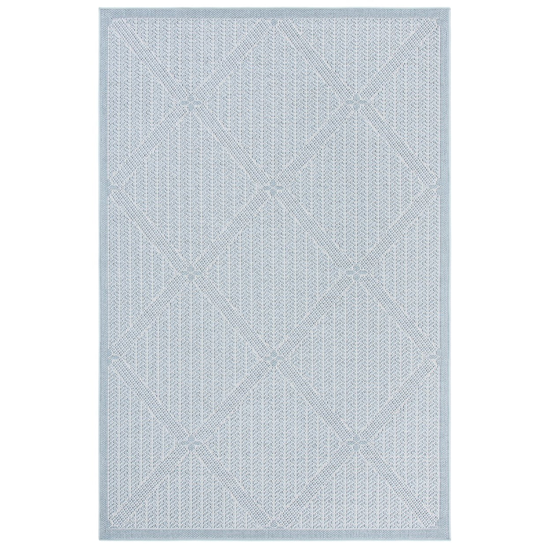 SAFAVIEH BMU811M Bermuda Light Blue / Ivory Image 5