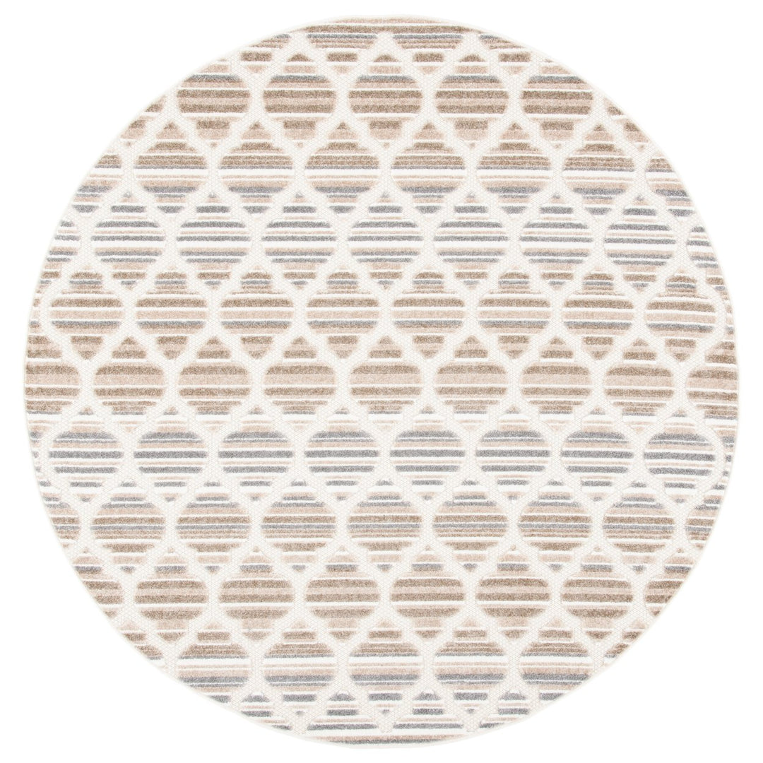 SAFAVIEH CBN333F Cabana Grey / Ivory Image 1