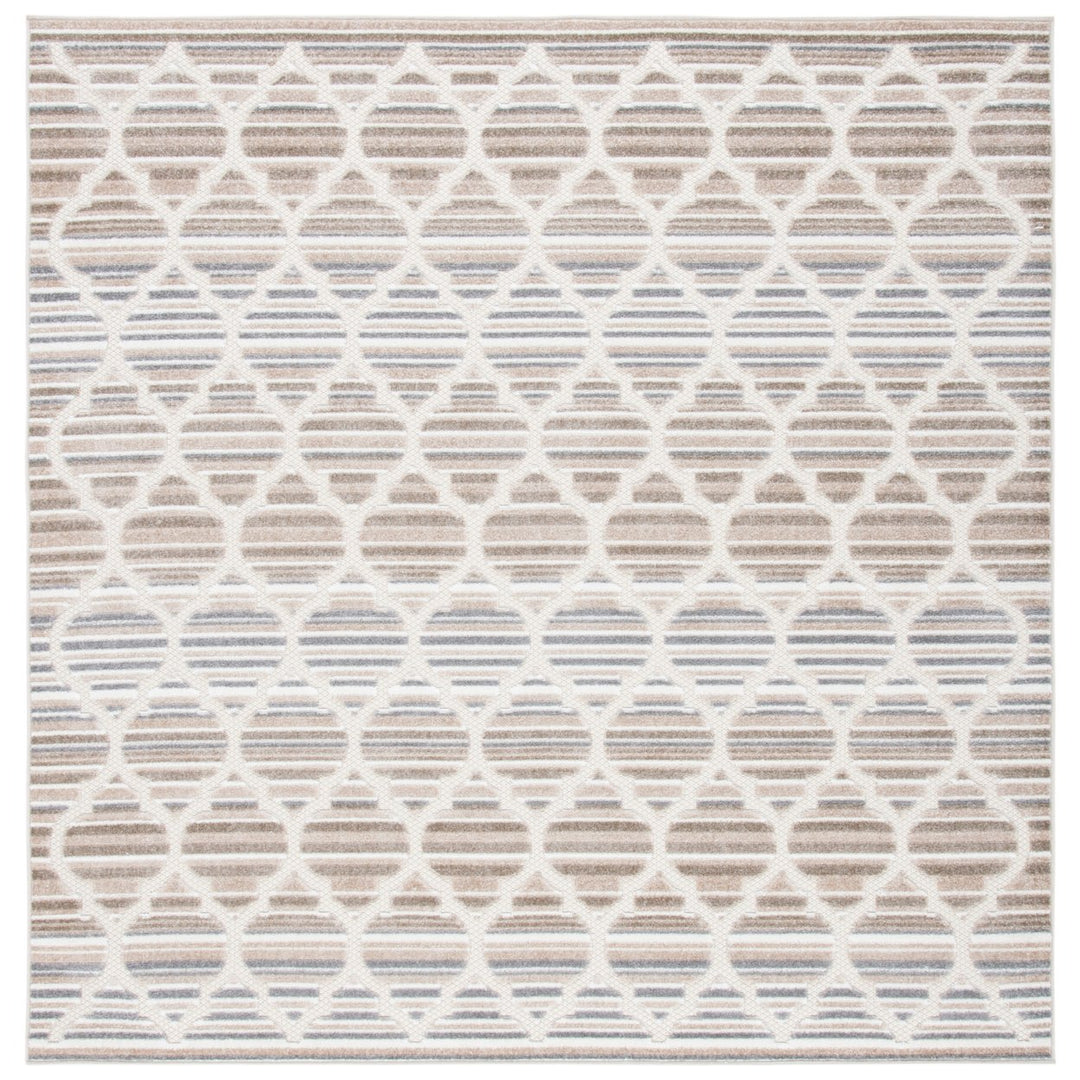 SAFAVIEH CBN333F Cabana Grey / Ivory Image 1