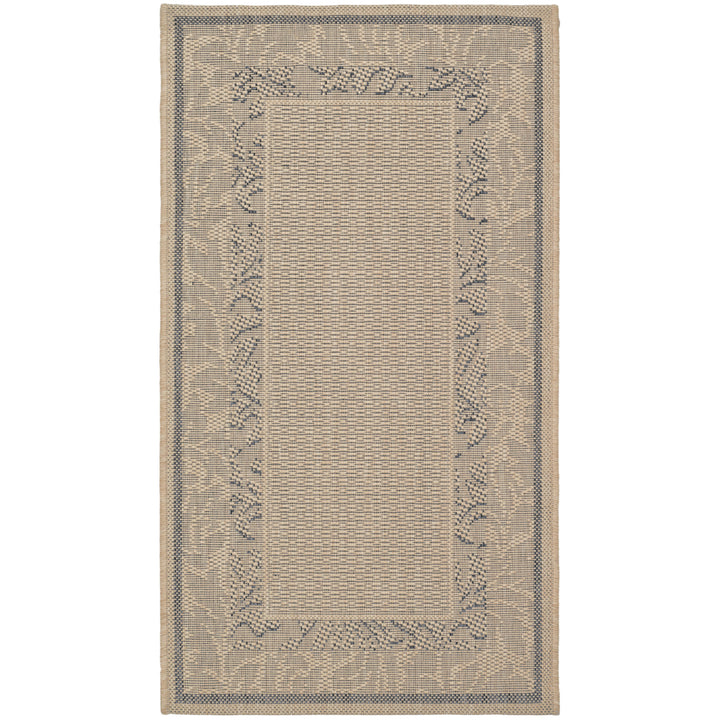SAFAVIEH Outdoor CY1704-3001 Courtyard Natural / Brown Rug Image 2