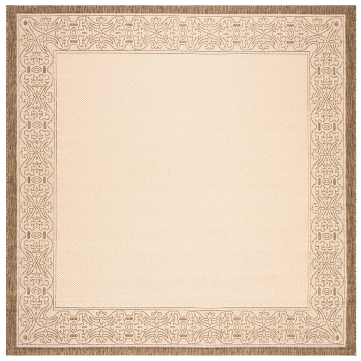 SAFAVIEH Outdoor CY2099-3001 Courtyard Natural / Brown Rug Image 9