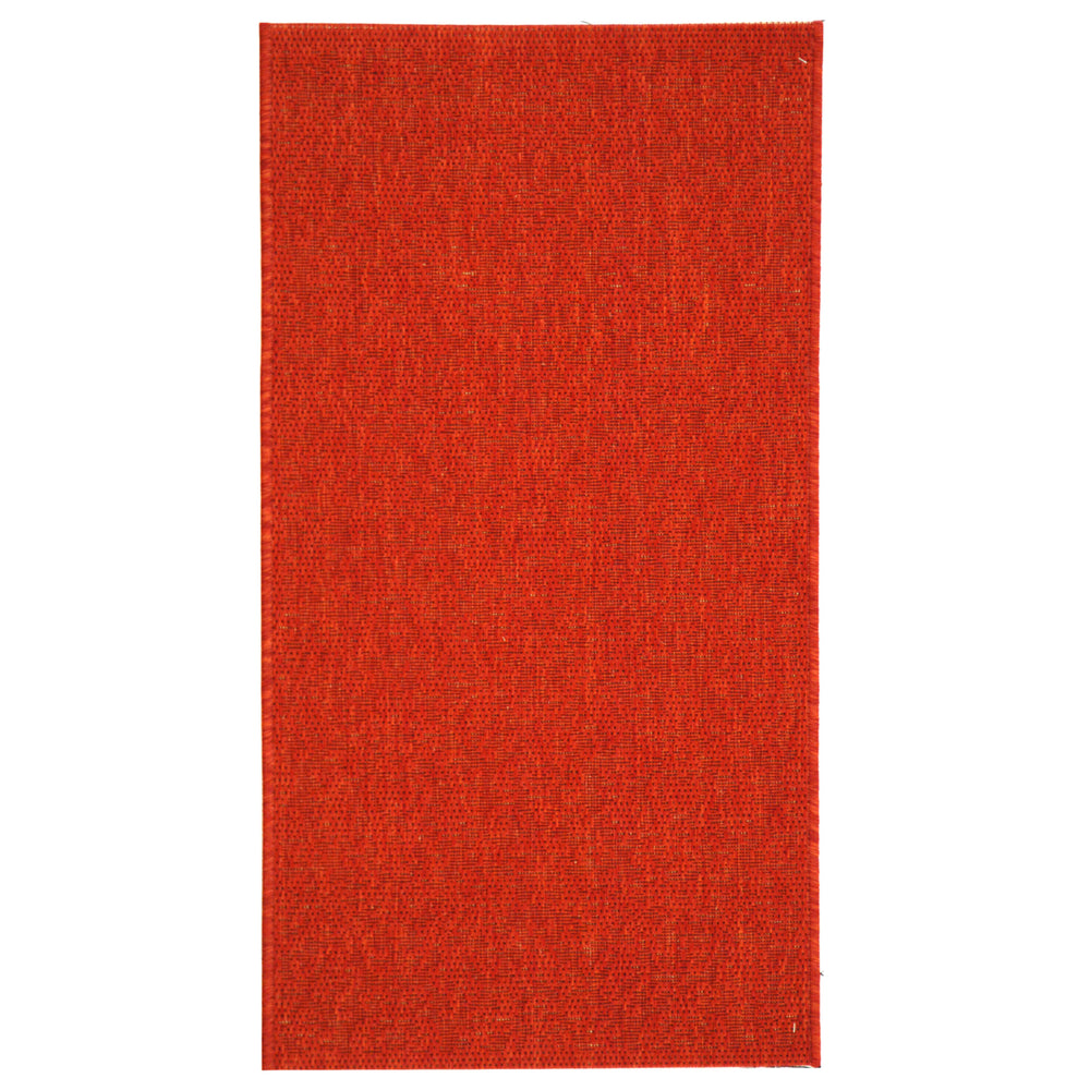 SAFAVIEH Outdoor CY2714-3777 Courtyard Collection Red / Red Rug Image 2