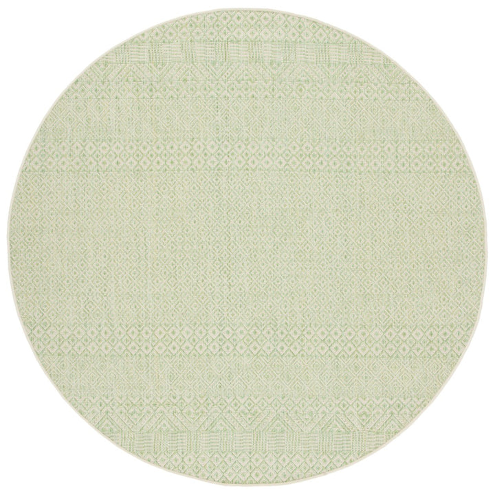 SAFAVIEH Outdoor CY6235-21812 Courtyard Beige / Green Rug Image 1