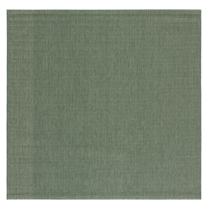 SAFAVIEH Outdoor CY6403-32222 Courtyard Dark Green / Beige Rug Image 1