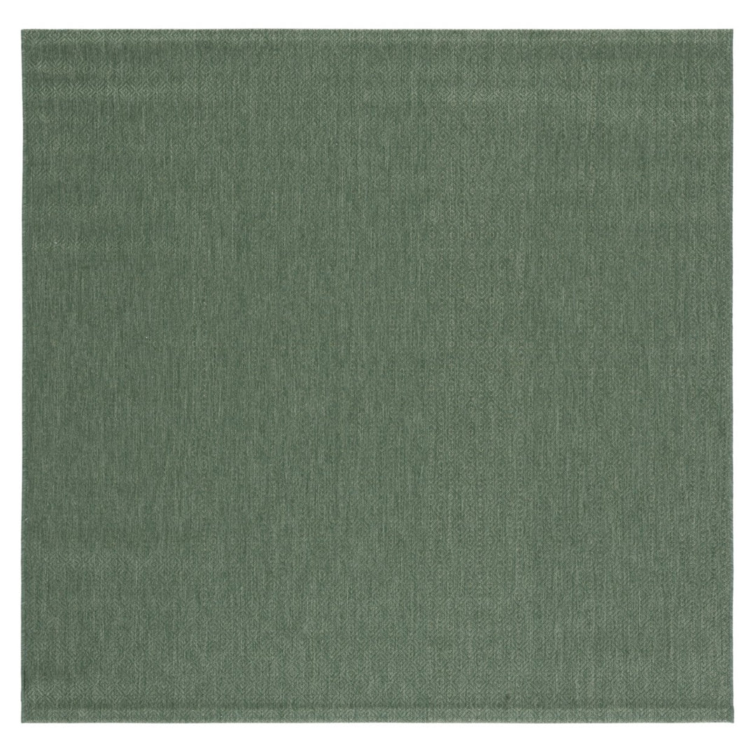 SAFAVIEH Outdoor CY6520-32222 Courtyard Dark Green Rug Image 1