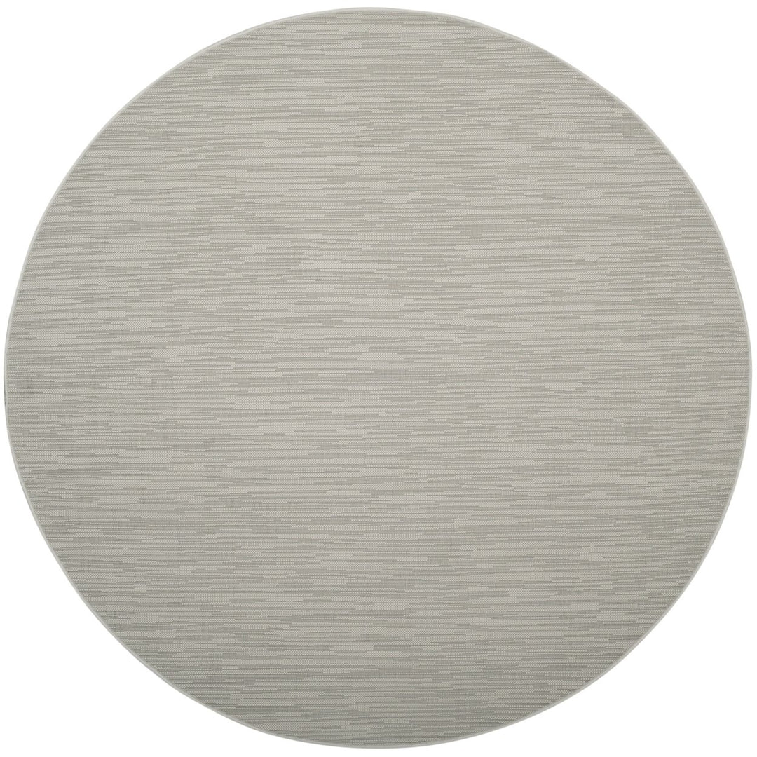 SAFAVIEH Outdoor CY6576-07811 Courtyard Light Grey Rug Image 1