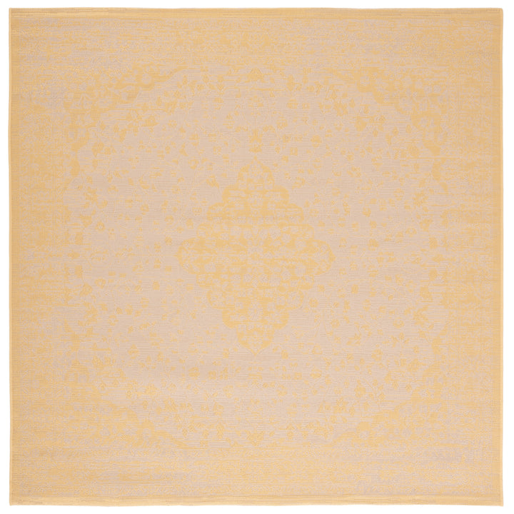 SAFAVIEH Outdoor CY6720-30612 Courtyard Beige / Gold Rug Image 7