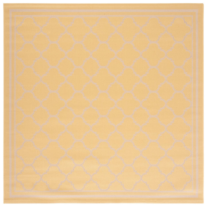 SAFAVIEH Outdoor CY6918-30621 Courtyard Gold / Beige Rug Image 1