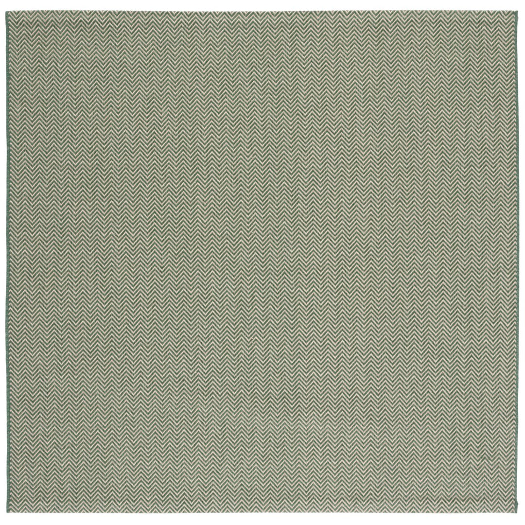 SAFAVIEH Outdoor CY8022-32221 Courtyard Dark Green / Beige Rug Image 7