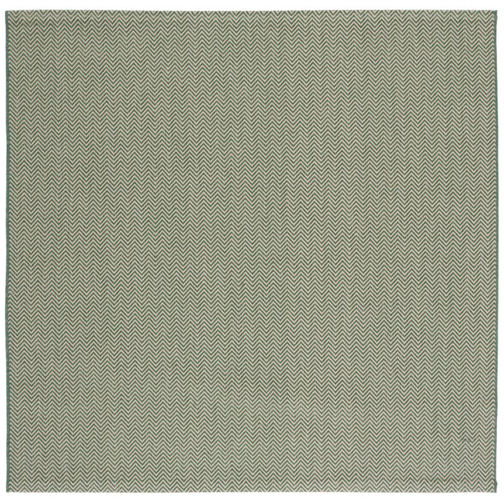 SAFAVIEH Outdoor CY8022-32221 Courtyard Dark Green / Beige Rug Image 7