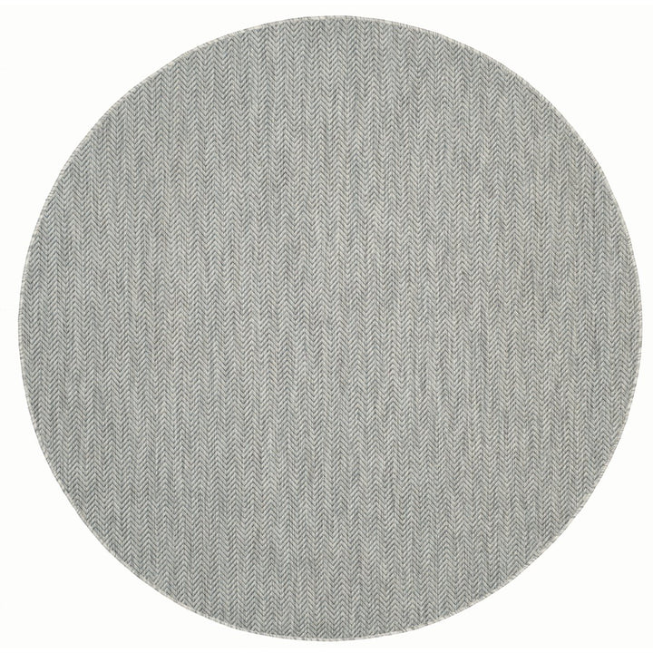 SAFAVIEH Outdoor CY8022-36812 Courtyard Grey / Navy Rug Image 5