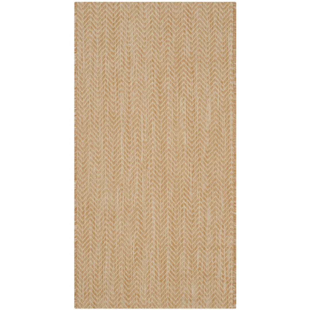 SAFAVIEH Outdoor CY8022-03012 Courtyard Natural / Cream Rug Image 10