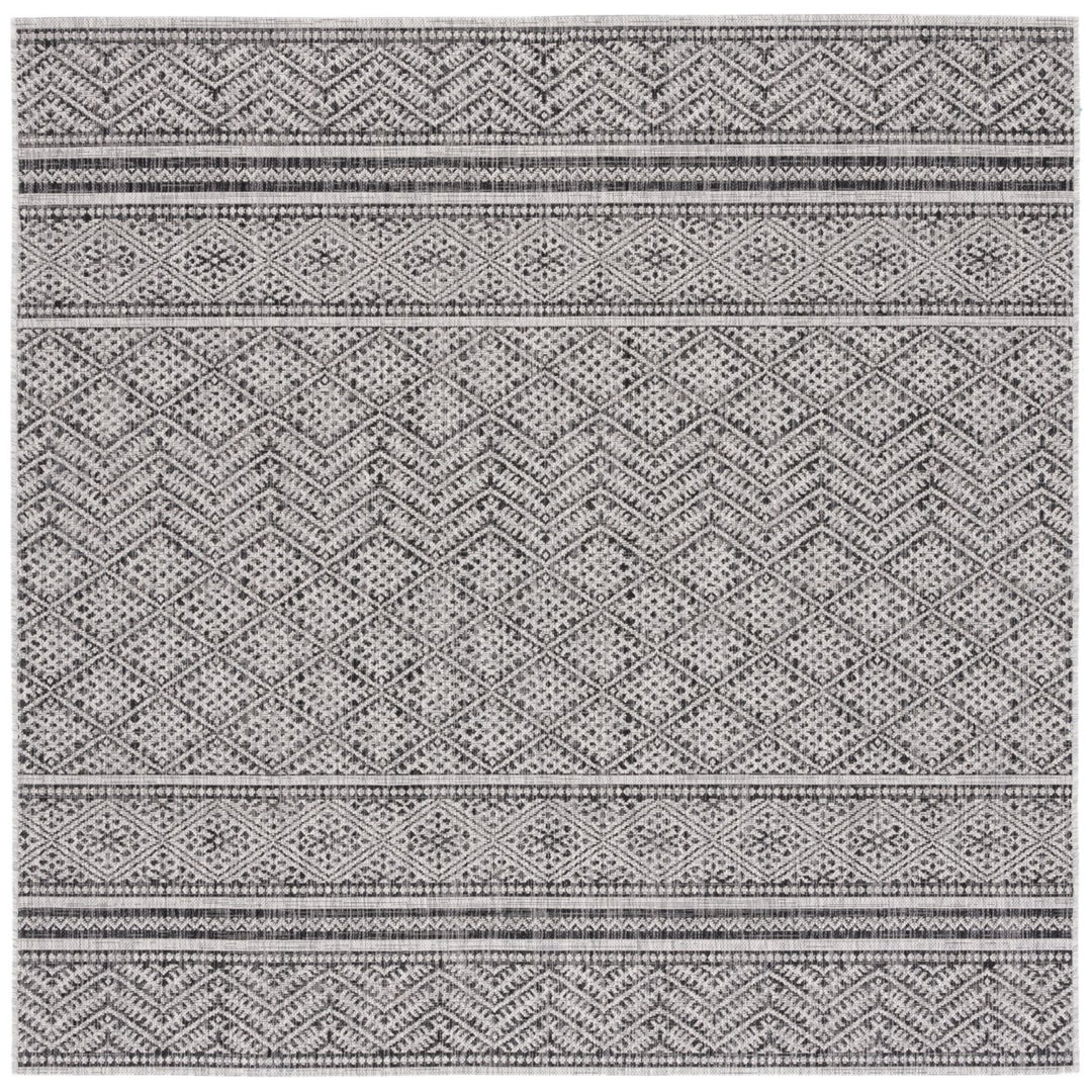 SAFAVIEH CY8168-37621 Courtyard Black / Grey Image 1