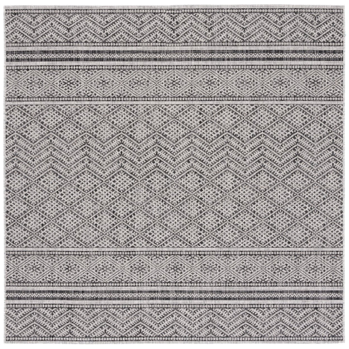 SAFAVIEH CY8168-37621 Courtyard Black / Grey Image 1