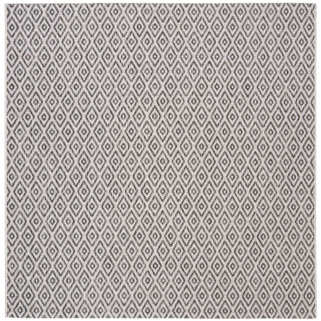 SAFAVIEH Outdoor CY8218-36612 Courtyard Beige / Black Rug Image 7