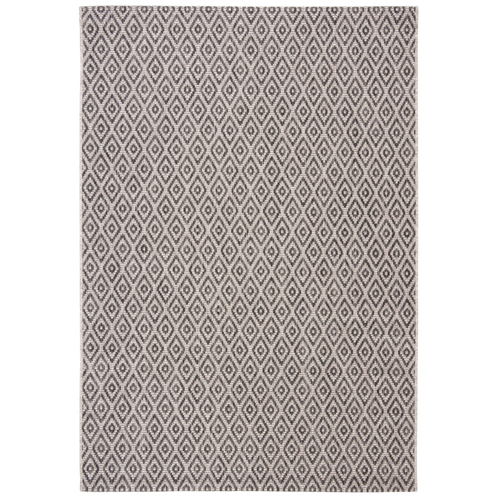 SAFAVIEH Outdoor CY8218-36612 Courtyard Beige / Black Rug Image 11