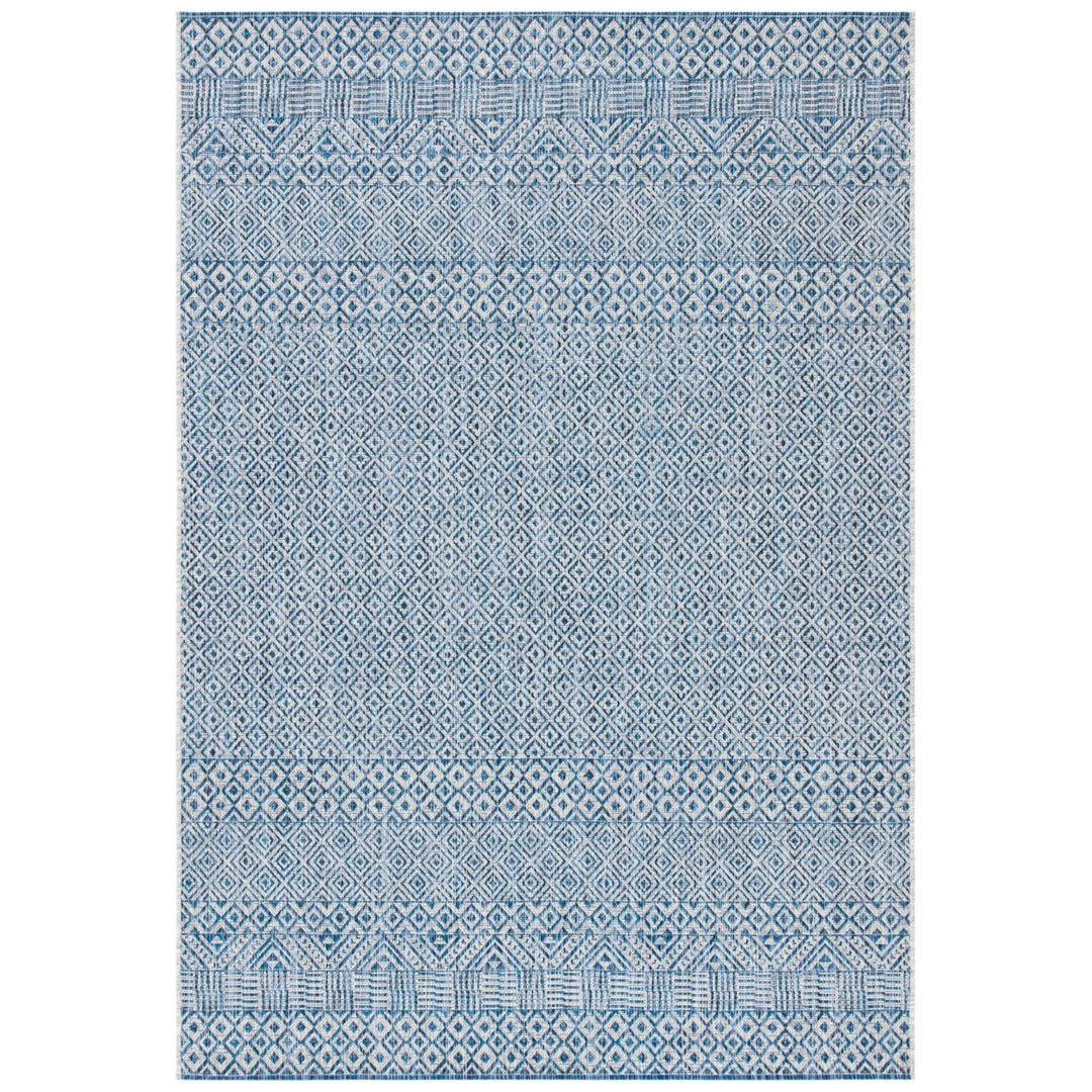 SAFAVIEH CY8235-36812 Courtyard Grey / Blue Image 1