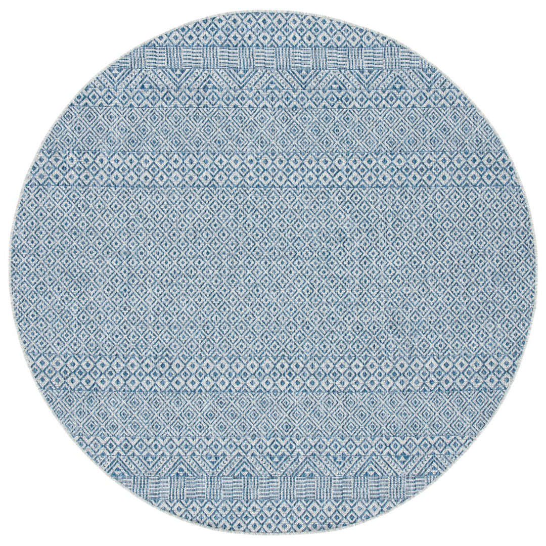 SAFAVIEH CY8235-36812 Courtyard Grey / Blue Image 1