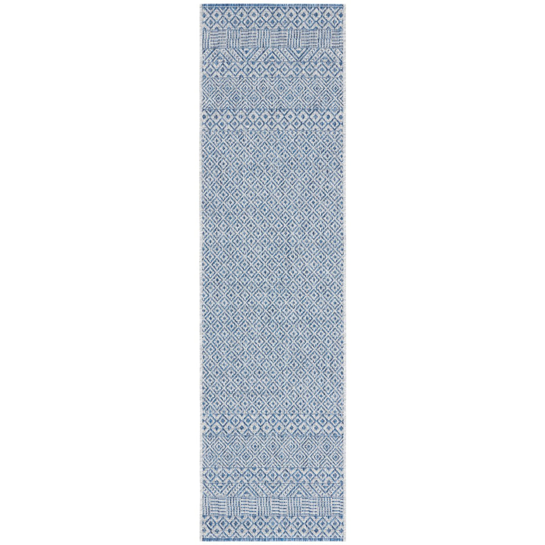 SAFAVIEH CY8235-36812 Courtyard Grey / Blue Image 3