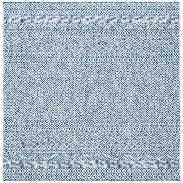 SAFAVIEH CY8235-36812 Courtyard Grey / Blue Image 4