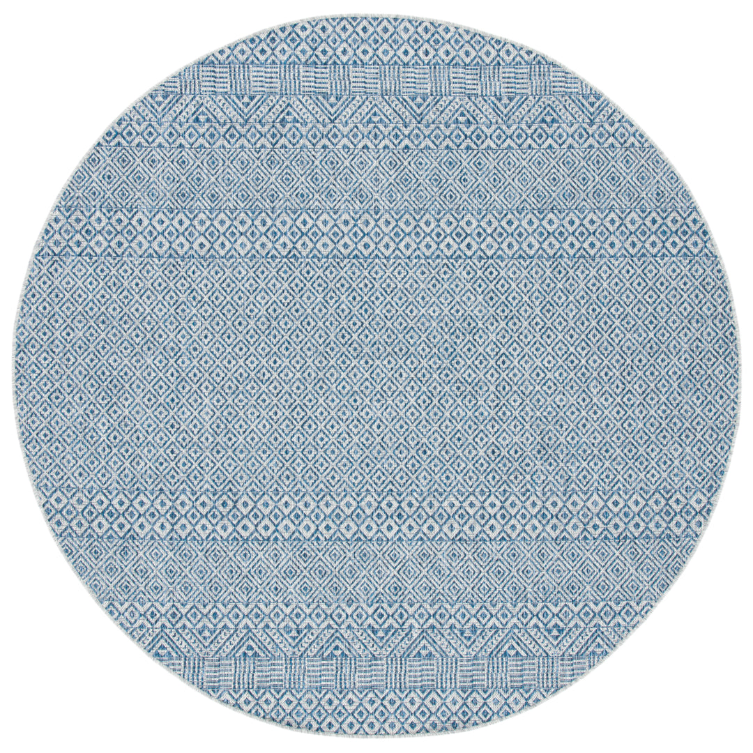 SAFAVIEH CY8235-36812 Courtyard Grey / Blue Image 8