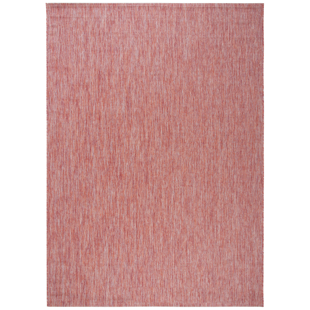 SAFAVIEH Outdoor CY8403-36522 Courtyard Red / Red Rug Image 2