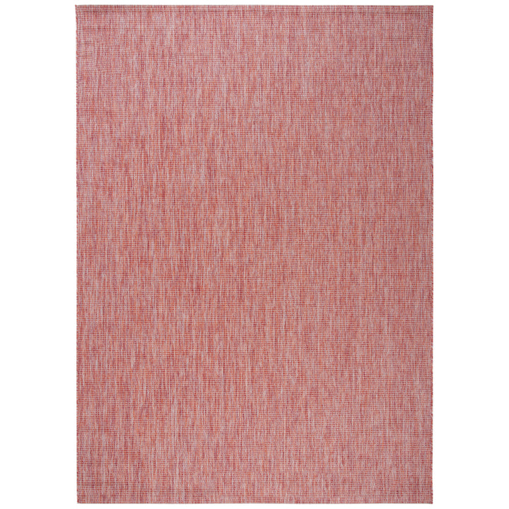 SAFAVIEH Outdoor CY8403-36522 Courtyard Red / Red Rug Image 2