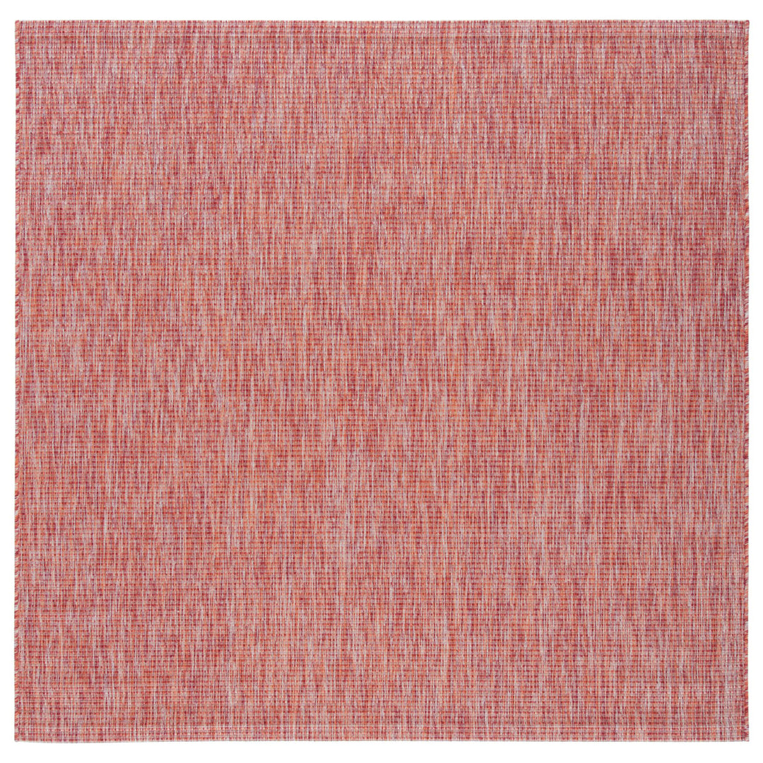 SAFAVIEH Outdoor CY8403-36522 Courtyard Red / Red Rug Image 1