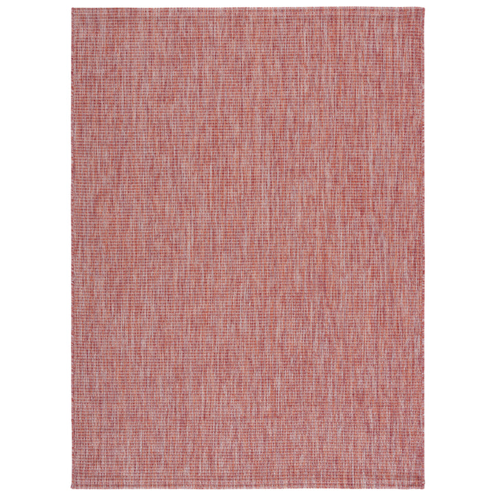 SAFAVIEH Outdoor CY8403-36522 Courtyard Red / Red Rug Image 7